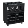 Safco 5390BL GoCarts Mobile File, 14-1/2w x21-1/2d x 26-1/4h, Black