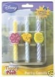 6pcs Winnie the Pooh Birthday Party Candles