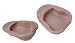 [Item]: Deluxe Fracture Bedpan [Additional Info]: Deluxe Fracture Bedpan Features Lower, Tapered Sides for Added Comfort. May also be used as a pediatric bedpan. 12.25"L, 10.25"W, 1.5" front H, 3" back H