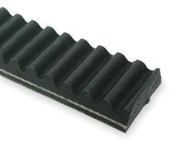 Dayton 3HEX1 V-Belt, 2430V345 Belt Number, 37 7/32 In