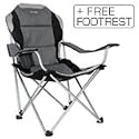 Xscape Designs&reg; SportLine FR - XL Quad-Fold Chair w/ FREE Footrest