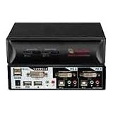Switchview DVI 2 Port USB KVM Switch USB 2.0 Hub with Audio Switchview DVI 2-Port USB KVM Switch USB 2.0 Hub with Audio