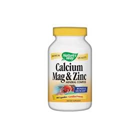 Natures Way Calcium Magnesium & Zinc