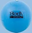 Bodysport Mini Fusion Exercise Ball 7.5-10 Inch Mini Fitness Ball (No Pump needed - Inflates Easily with Included Straw)