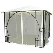 SOUTHERN PATIO 10" x 10' Gazebo With White Canopy