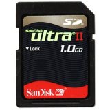 SanDisk Ultra II 1.0GB Secure Digital Memory Card