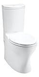 Kohler K-3723-0 Persuade Curv Comfort Height Two-Piece Elongated Toilet, White