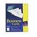 Avery 5911 Laser business cards, 2 x 3-1/2, white, 10 cards/sheet, 2500 cards per box