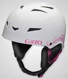 Kid's Giro Recruit Ski and Snowboard Helmet - White/Pink Flowers