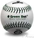 1 doz Worth PX11GSI green dot leather softballs NEW 11'