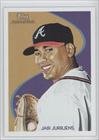 2010 Topps National Chicle Umbrella Black Back #170 - Jair Jurrjens/25