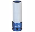 Alloy Wheel Impact Socket 17mm 1/2Sq Drive SX03017