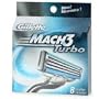 Gillette Mach3 Turbo Cartridges with Aloe & Vitamin E , 8 cartridges