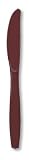 Chocolate Brown Cutlery (Prem) Bulk Knives (12pks Case)