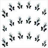 Joby Nail Sticker Jewels on Black Design - JW-07