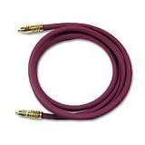 OEHLBACH NF 214 1x1m sub-woofer cable. 384 strands of silver plated OFC. Superb control of bass notes. Colour: Burgundy. STAR RATING : 4.