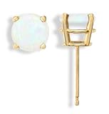 14KT Opal Earrings
