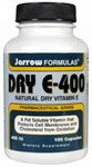 Dry E-400 ( 100 Caps 400 IU ) ( Natural Vitamin E - Oil Free ) Jarrow Formulas