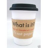 Eco Friendly Reusable Melamine 12oz Coffee or Tea Mug Tumbler Cup