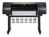 HP DesignJet 4000ps - 42 large-format printer - color - ink-jet - A0, Roll (42 in x 300 ft) - 2400 dpi x 1200 dpi - up to 968.8 sq.ft/hour (mono) / up to 968.8 sq.ft/hour (color) - capacity: 1 rolls - IEEE1394 FireWire, 10/100Base-TX