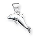 Sterling Silver Dolphin Charm