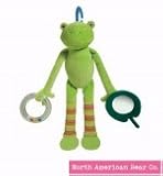 North American Bear Pond Pets Frog Activity Squeaker, Green
