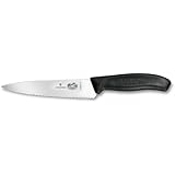 Victorinox Swiss Classic 6-Inch Wide Utility Knife, Serrated