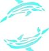 Tattoo Stencil - Dolphin - #111