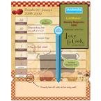 Love to Cook Listmaker 2009 Magnetic Mount Wall Calendar