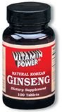Ginseng 250 mg Tabs, Size 250
