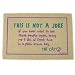 cats31  - Not a Joke The Cat Doormat