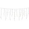 J Hofert 1762-22 5.7" 100-Count White Icicle Light Set