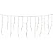J Hofert 1762-22 5.7" 100-Count White Icicle Light Set