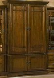 Santee Dark Oak Finish TV Armoire