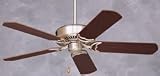 Emerson Ceiling Fans CF755BS Designer Fan - Brushed Steel Traditional Indoor Fan 50 Span