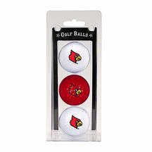 Louisville Cardinals Golf Ball Pack Of 3)