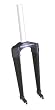 Bombshell F1 Expert BMX Carbon Fork 1-1/8" Threadless Black / Fits 20 in wheels