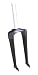 Bombshell F1 Pro Cruiser Carbon Fork 1 1/8" Threadless Black / Fits 24 in Wheels