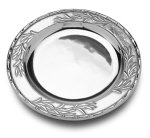 Wilton Armetale Bamboo Small Round Tray