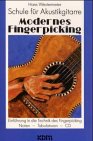 Modernes Fingerpicking, Schule f&uuml;r Akustikgitarre, Bd.1, Einf&uuml;hrung in die Technik des Fingerpicking, m - CD-Audio: Schule f&uuml;r Akustikgitarre - .. - des Fingerpicking - Noten - Tabulatoren - CD - Hans Westermeier