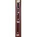 PoochieBells Dog Potty Training Doorbell, Chocolate Brown