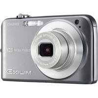 Casio EXILIM EX-Z1080 Digitalkamera (10 Megapixel, 3-fach op. Zoom, 2,6 Display) in grau