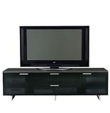 BDI Avion Series 8529 / 8539 77-wide lowboy audio/video cabinet Black
