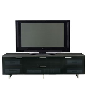 BDI Avion Series 8529 / 8539 77-wide lowboy audio/video cabinet Black
