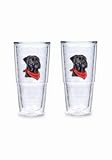 Tervis Tumblers Dog - Black Lab - 24 oz Big T - set of 2 - B000Z4IOSQ