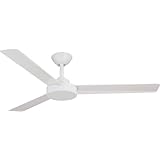 Minka-Aire F524-WHF, Roto White 52" Ceiling Fan with Wall Control