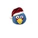 Angry Birds CHRISTMAS 5 Inch Mini Plush Figure Blue Bird w/Sound