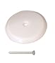 CLEAN OUT CVR WHT 4.5" [Misc.]