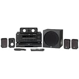 Yamaha YHT-670BL DVD Home Theater System, Black