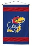Kansas Jayhawks SideLines Wall Hanging - (29.5x45)
